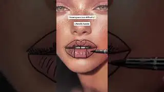 How to Draw Lips #howtodraw #drawingtutorial #pencildrawing