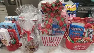 Vlogmas Day 19 | Christmas Snack Gift Ideas Under $10 | Dollar Tree Snack Gift Basket Ideas