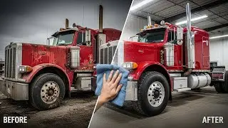Spent 6 Months Restoring an Abandoned Peterbilt 379 Monster Truck | Optimus Prime Reborn (ASMR)