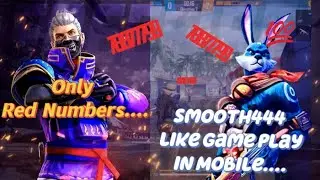 Smooth444 Like Settings in Mobile 🔥🥵| Free Fire | Speechless spacs | Low Device Player