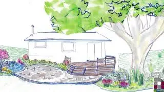Backyard Patio with Waterfall Pond &ndash; Starting a new adventure Part 7