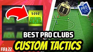 FIFA 22 PRO CLUBS - BEST *META* CUSTOM TACTICS AND FORMATION ......5-2-1-2