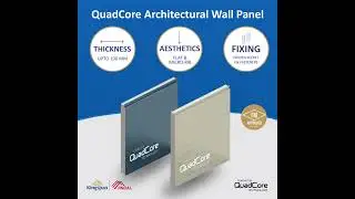 QuadCore architectural wall panels