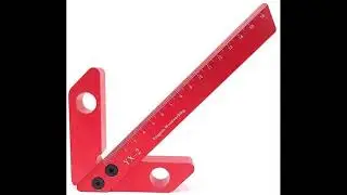 YX-2 Center Finder 45 90 Degrees Angle Line Scriber Marking Tools Metric and Inch Ruler Magnetic