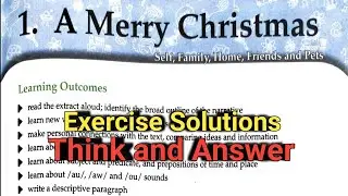 A Merry Christmas Question Answer Class 5 l Ace With Aster Class 5th