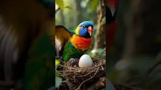 🐰 Hero Rabbit and the Stolen Eggs | Short Story | Must Watch! 🦜 #cute #funny #rainbowlorikeet