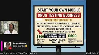 How to start a mobile drug testing business ( Workshop)