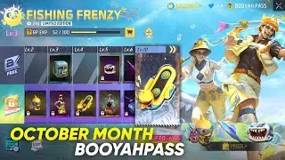 BOOYAH PASS SEASON 10 FULL REVIEW| OCTOBER MONTH BOOYAH PASS REVIEW | FREE FIRE NEW BOOYAH PASS
