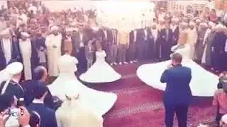 Aleppian Sufi Whirling Dervish رقص المولوية بحلب