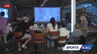 Ole Miss fans gather to watch Fiesta Bowl