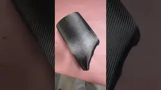 Carbon Fiber Installation Process Perfect #shorts #carbon #fiber