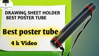 @Drawing sheet holder Best poster tube #unboxing