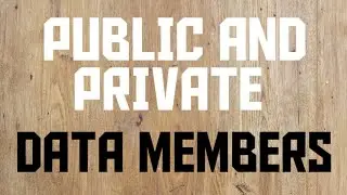 12th computer science PUBLIC AND PRIVATE DATA MEMBERS