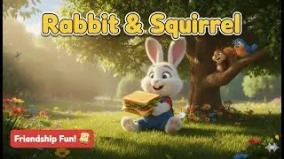 Rabbit & Squirrel | Comic fairy tales hindi nursery rhymes