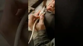 Carve a beautiful hairpin