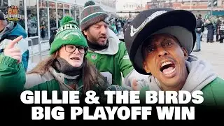 Eagles Playoff Win with Gillie the Kid, JoJo Rimmer, Broom Man & DeSean Jackson | GO BIRDS!