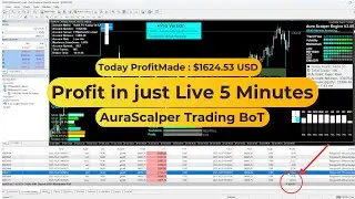 AI Forex Trading Robot Live &ndash; Smart Algorithm Making Money in Real Time #trading #forex #trader