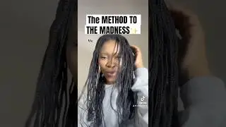 6 month mini braid challenge #naturalhair #4chair