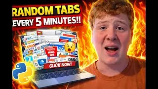 I Made My PC Open Random Tabs Every 5 Seconds