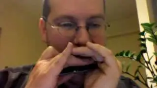 Amazing Grace - Drone on harmonica in A