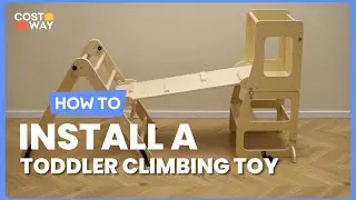 How to Install the 7-in-1 Toddler Climbing Toy Connected Table and Chair | TS10122 #costway #howto