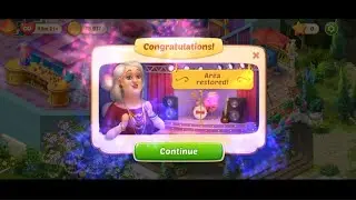 Homescapes Movie - Party Room Area Restored‼️ | The Family Mansion 🎮✨️🎉