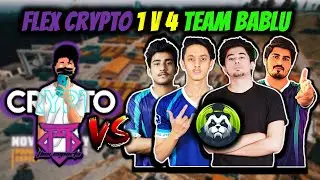 FLEX CRYPTO 1V4 TEAM BABLU | CRYPTO CLUTCH AGAINST BABLU