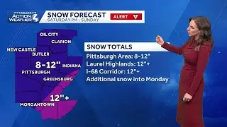 Dangerous Cold and Significant Snow for the Weekend in Pennsylvania