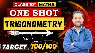 LIVE Trigonometry Class 10 | One Shot LIVE | Chapter 8 | CBSE Boards 2025 | Shrey Rathi Sir
