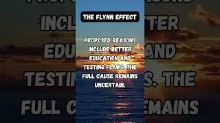 The Truth About the Rise in IQ Scores: The Flynn Effect #motivation #psychology #sunset