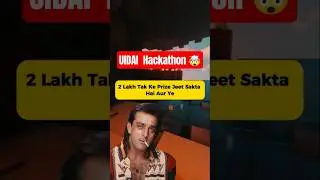 UIDAI Hackathon is LIVE 🚀 | Govt Project + AI & Coding 💻