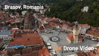 Brasov city 4k drone video (Romania) #drone #djidrones #dji #travel #4k #brasov  #citytour #romania