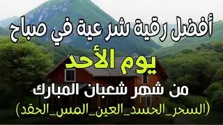 أفضل رقية شرعية في صباح يوم الأحد من شهر شعبان لعلاج الحسد_السحر_العين _حفظ للمنزل _القارئ علاء عقل