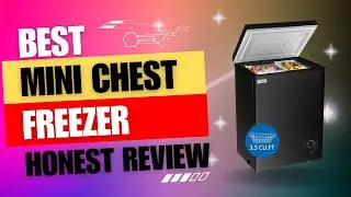 Chest Freezer 3.5 cu.ft Review | Compact Deep Freezer for RV, Home, Cabin & Office (7 Temp Settings)