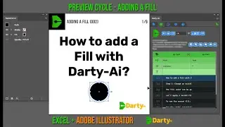 Darty-Ai - Cycling Variable Records: Adding A Fill #dynamicdesign #adobeillustrator #vdp