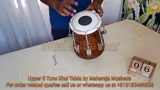 Khol Tabla | Mini Upper Scale Tabla | C Tune Tabla | Dayan | Tabla | Khol