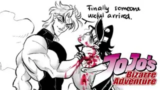 Dio Kills Jotaro (JOJO Comic Dub)