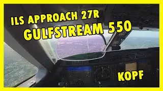 Opa Locka FL Approach ILS 27R with gusty winds | Gulfstream 550