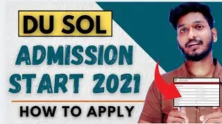 @dusolclasses Admission Start 2021-22 | How to apply online 📱 | Fees Details | Last Date | Courses.