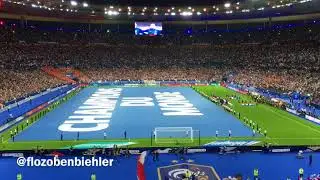 Frissons garantis : la 1ère Marseillaise depuis le titre de champion du monde ! (09/09/2018)
