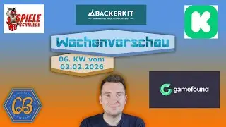 KW 06 - &Uuml;berblick neuer kooperativer Spiele via Kickstarter, Gamefound und Spieleschmiede 02/2026