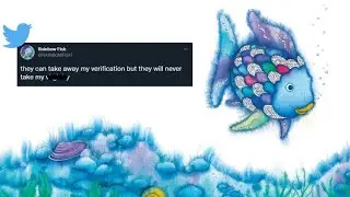 rainbow fish twitter account go crazy 🐟