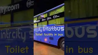 Intrcity Smart Bus with Washroom #intrcitybus #luxurybus #sleeperbus #travelbus #busjourney