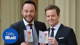 TV royalty Ant and Dec awarded OBEs - Daily Mail