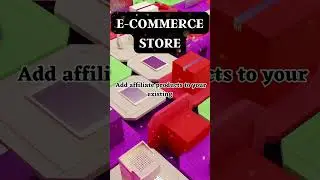 Ecommerce Store  & Affiliate Marketing #shorts #youtubeshorts #tiktok #viral