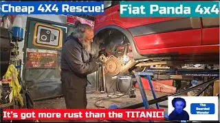 Дешевое спасение 4х4! Fiat Panda 4x4 Ep2 — Ржавчина. Ржавчина. Ржавчина.