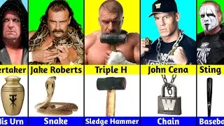WWE Superstars And Their Weapons