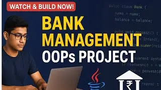 Learn Java By Kiran Patil | OOPs Project Build a Bank Management System Step-by-Step Technobrilliant