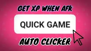 Werewolf Online: Auto Clicker Hack on quick games to get xp (AFK)