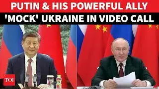 Putin, Powerful Ally Xi Throw Down Gauntlet As Kyiv Freezes | 'SPRING Season In Russia-China Ties'